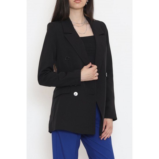 Blazer Ceket Siyah - 80027.683.