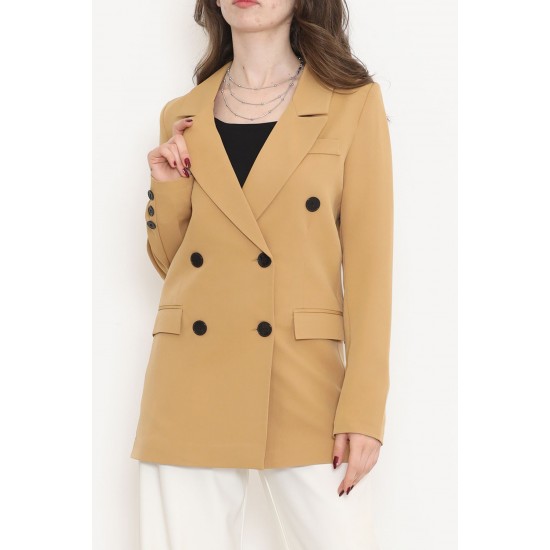 Blazer Ceket Sütlükahve - 80027.683.