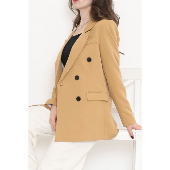 Blazer Ceket Sütlükahve - 80027.683.