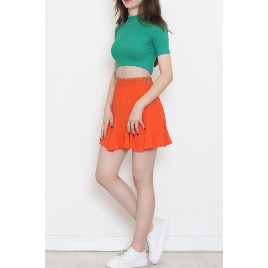 Altı Saçaklı Crop Tişört Benetton  - 80193.1059.