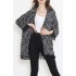 Desenli Kimono Siyahbeyaz - 2492.555.