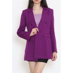 Blazer Ceket Mor - 15528.791.