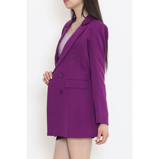 Blazer Ceket Mor - 15528.791.