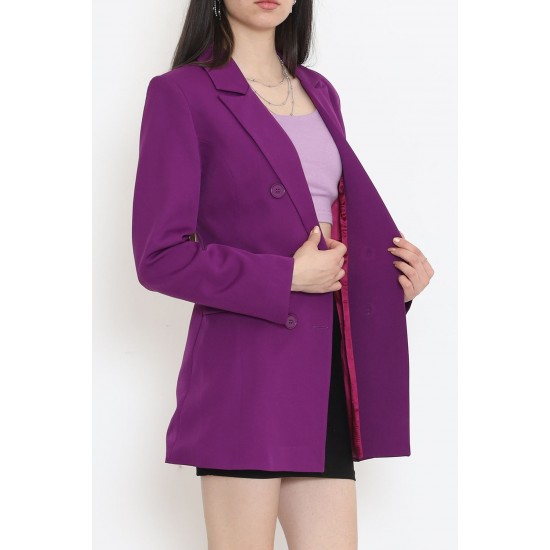 Blazer Ceket Mor - 15528.791.