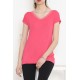 Yakası Dantelli Bluz Pembe - 11541.599.