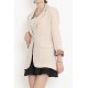 Keten Blazer Ceket Bej - 2115.1322.