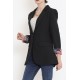 Keten Blazer Ceket Siyah - 2115.1322.