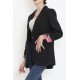 Keten Blazer Ceket Siyah - 2115.1322.