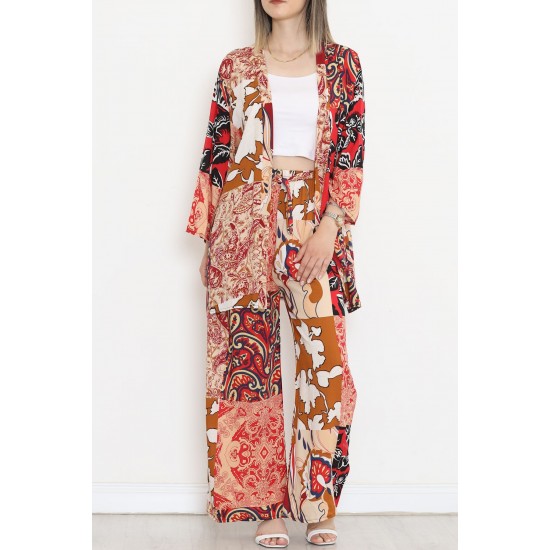 Kimono Takım Kiremit - 10553.1095.