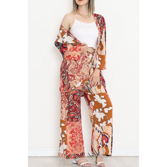 Kimono Takım Kiremit - 10553.1095.