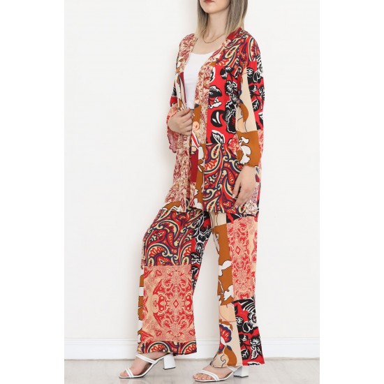 Kimono Takım Kiremit - 10553.1095.