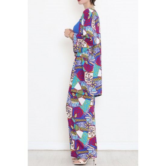 Kimono Takım Maviyeşil - 10553.1095.