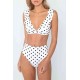 Puantiyeli Bikini Takım Beyaz - 10060.1834.