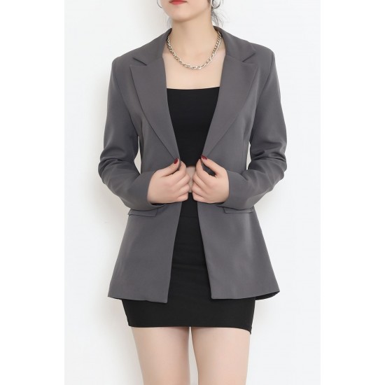 Blazer Ceket Antrasit - 16610.1811.