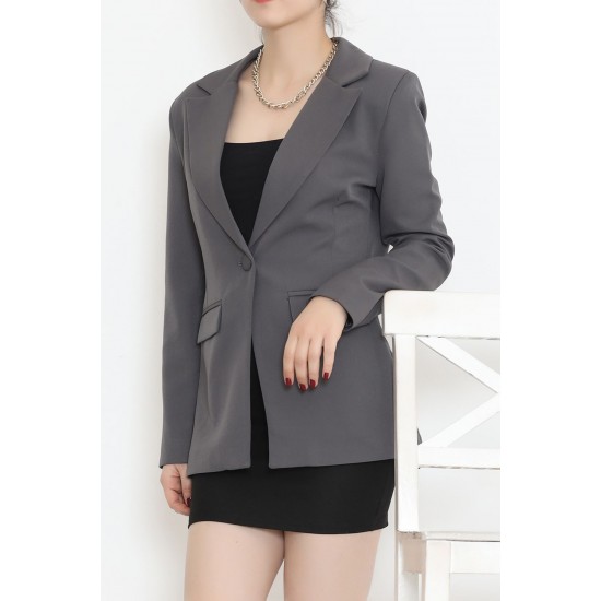 Blazer Ceket Antrasit - 16610.1811.