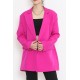 Blazer Ceket Fuşya - 16612.1811.