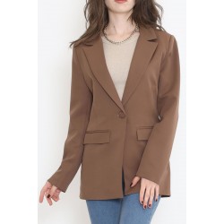 Blazer Ceket Kahve - 16610.1811.