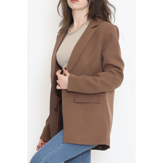 Blazer Ceket Kahve - 16610.1811.