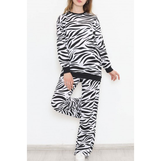 İki İplik Desenli Sweat Zebra - 12094.1567.