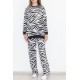 İki İplik Desenli Sweat Zebra - 12094.1567.