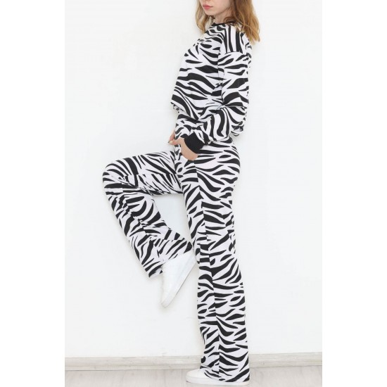 İki İplik Desenli Sweat Zebra - 12094.1567.