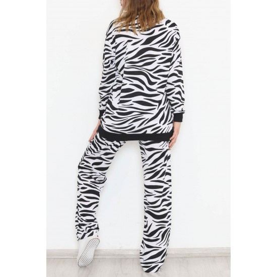 İki İplik Desenli Sweat Zebra - 12094.1567.