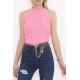 Halter Yaka Triko Atlet Pembe - 906.1019.