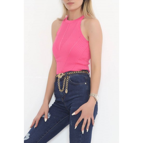 Halter Yaka Triko Atlet Pembe - 933.1019.