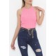 Halter Yaka Fitilli Atlet Pembe - 943.1019.