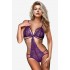 Dantel Fantazi Babydoll Mor - 3037.1364.