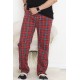 Erkek Pijama Altı Bordo - 18529.1838.