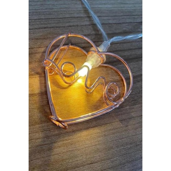 BUFFER® Kalpli Şerit Led Işık Zinciri Aydınlatma Doğum Günü Süs Işığı