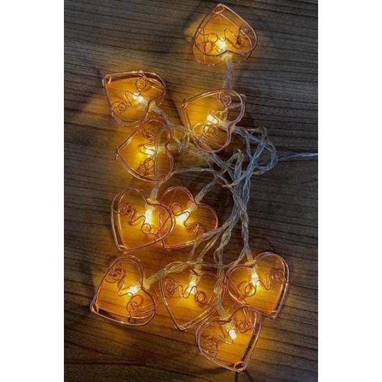 BUFFER® Kalpli Şerit Led Işık Zinciri Aydınlatma Doğum Günü Süs Işığı