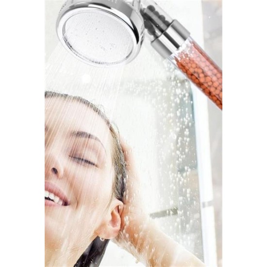 BUFFER® %50 Su Tasarruflu ve Arıtmalı Doğal Taşlı Banyo El Duş Başlığı