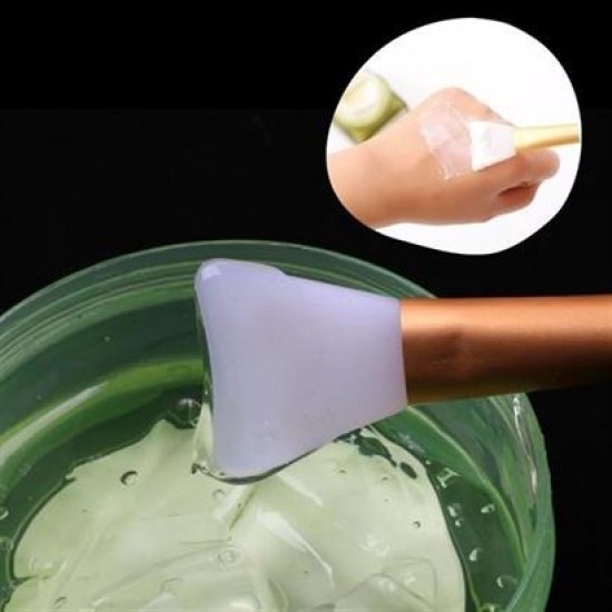 BUFFER® 2li Silikon Temizlemesi Kolay Kullanılabilen Yüz Cilt Bakımı Maske Ve Krem Spatulası